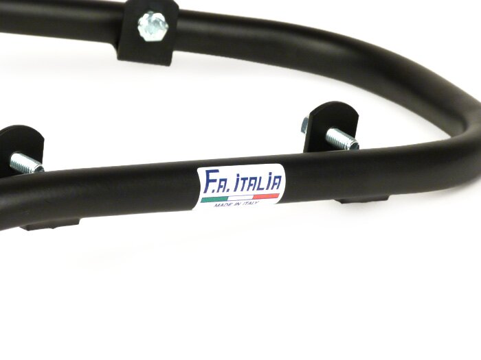 Parachoques delantero -FA ITALIA- Vespa LX50, LX125, LX150, Vespa LXV50, LXV125, Vespa S50, S125, S150 - negro mate