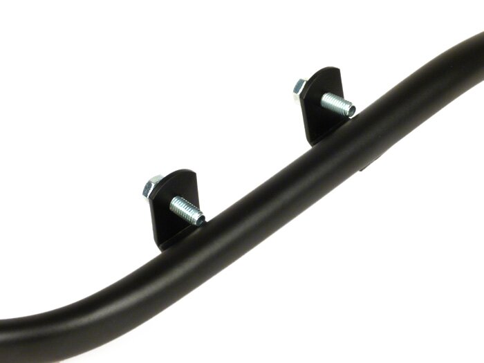 Parachoques delantero -FA ITALIA- Vespa LX50, LX125, LX150, Vespa LXV50, LXV125, Vespa S50, S125, S150 - negro mate