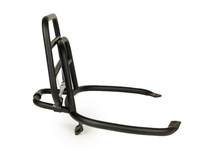 Rear rack, fold down -FA ITALIA- Vespa GT, GTL, GTV, GTS, GTS Super, GT60 - 125-200-250-300cc - matt black