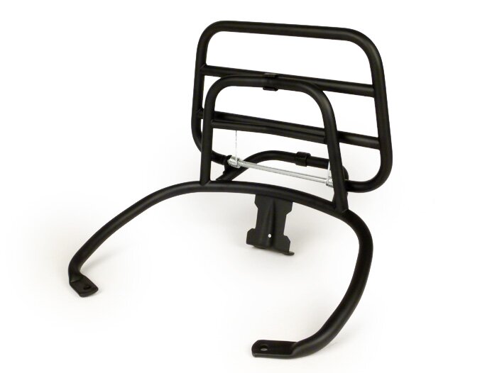Rear rack, fold down -FA ITALIA- Vespa GT, GTL, GTV, GTS, GTS Super, GT60 - 125-200-250-300cc - matt black