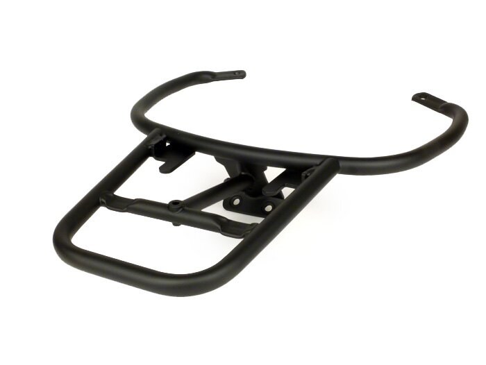 Rear top case carrier (for original Piaggio top case) -FA ITALIA- Vespa GT, GTL, GTV, GTS, GTS Super, GT60 - 125-310 - black matt