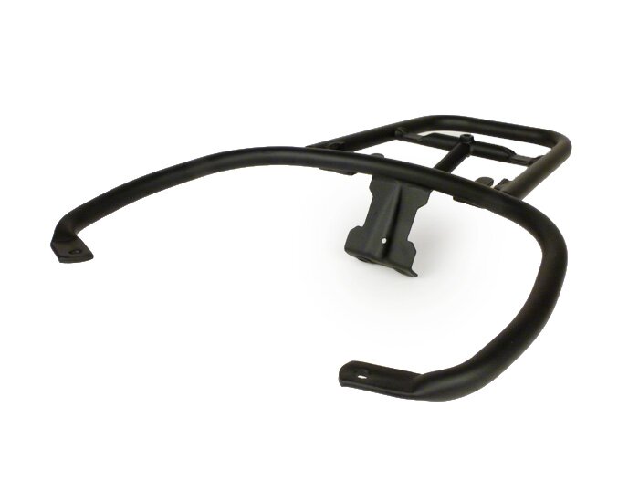 Rear top case carrier (for original Piaggio top case) -FA ITALIA- Vespa GT, GTL, GTV, GTS, GTS Super, GT60 - 125-310 - black matt