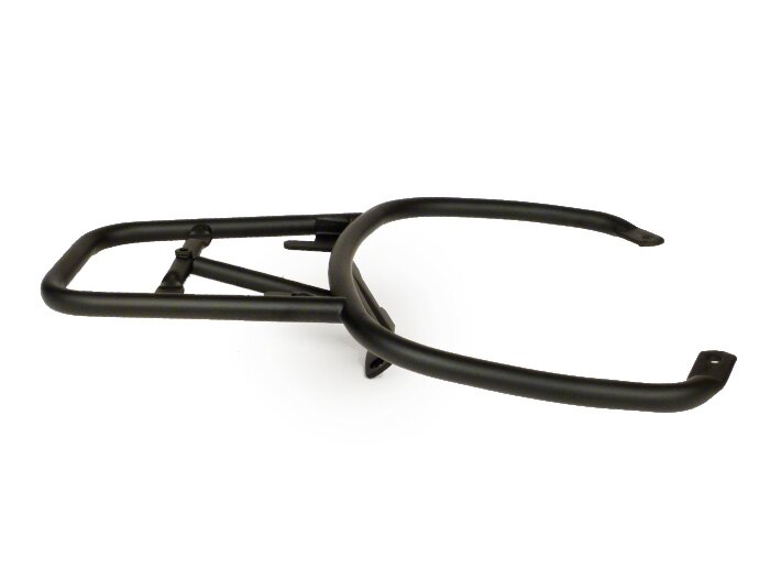 Rear top case carrier (for original Piaggio top case) -FA ITALIA- Vespa GT, GTL, GTV, GTS, GTS Super, GT60 - 125-310 - black matt