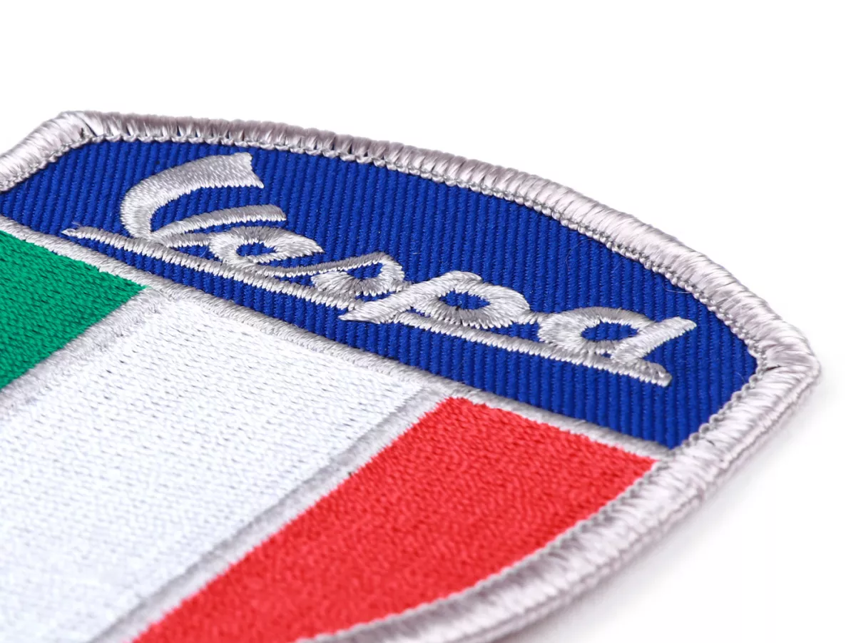 Patch -VESPA (tricolore)- 65x85mm