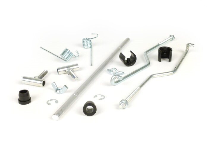 Repair set for rack foldable front -FA ITALIA wide- Vespa PX80, PX125, PX150, PX200, T5 125ccm
