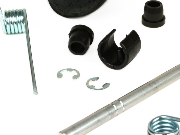 Kit de reparación portaequipajes delantero plegable -FA ITALIA- Vespa LX50, LX125, LX150, Vespa LXV50, LXV125, Vespa S50, S125, S150, GT60, GT, GTL, GTV, GTS, GT60