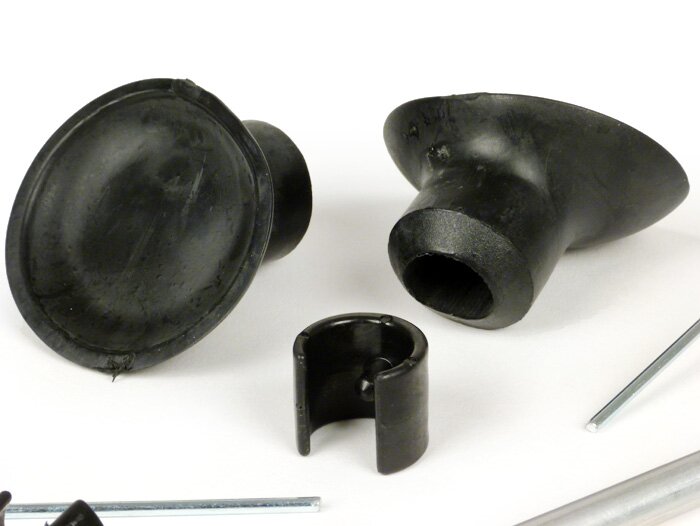 Reparationssats för vikbart främre bagagehållare -FA ITALIA- Vespa Smallframe V50, PV125, ET3, Vespa Largeframe Rally180, Vespa Rally200, Sprint150, TS125, GT125, GTR125