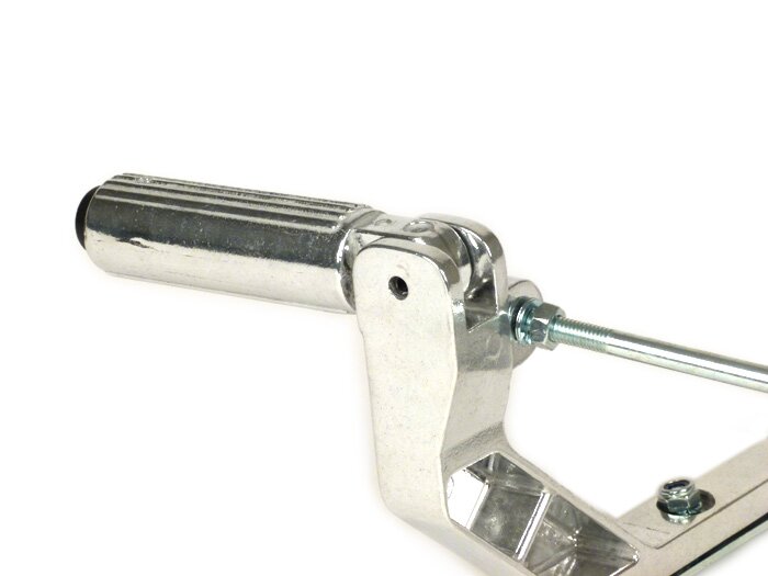 Estriberas -FA ITALIA plegables- Vespa Smallframe V50, 50N, PV125, ET3, PK S, PK XL, Largeframe PX80, PX125, PX150, PX200, T5 125cc - Aluminio