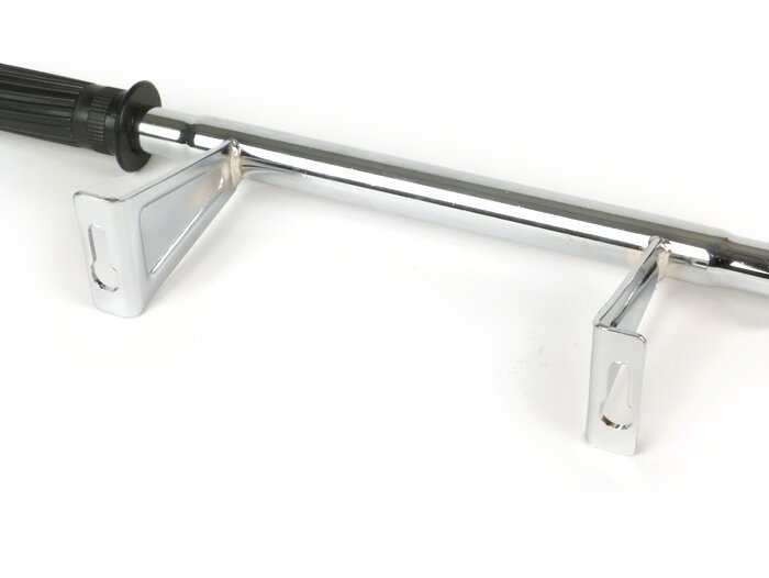Voetsteunen -MOTO NOSTRA- Groot frame PX80, PX125, PX150, PX200, T5 - Chroom
