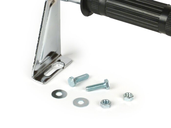 Voetsteunen -MOTO NOSTRA- Groot frame PX80, PX125, PX150, PX200, T5 - Chroom
