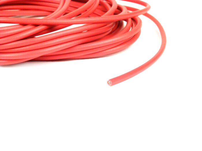 Cavo elettrico -UNIVERSALE 1,50mm²- 5m - Rosso