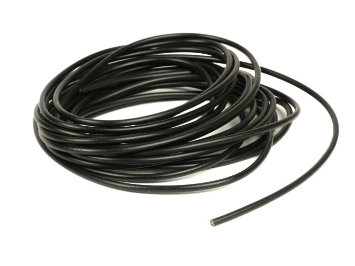 Câble électrique -UNIVERSEL 1,50mm²- 5m - noir