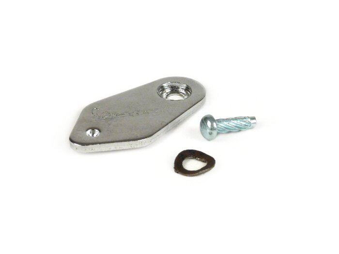 Steering lock cover -OEM QUALITY- 125L (engine V101M), 125N (engine 542M), 150S (engine 502M), 150Sprint (engine 04M), 150GS (engine 04M), 160 (engine 09M), Vespa 50 3V (engine 06M), Vespa 50 4V (engine 07M), SUPER (engine 762M)
