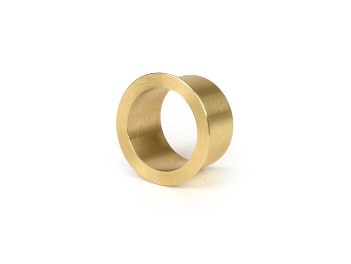 Boccola tubo cambio esterno -BGM ORIGINAL- LML Star - ottone 27,2x23,8x16 mm - utilizzata anche per riparazione manubrio Vespa PX