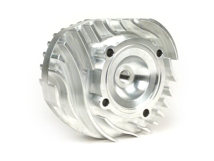 Kepala silinder -MRP CNC Race 210/221 ccm Malossi Sport/MHR- Vespa PX200 - Ø = 68,5 mm - langkah 57/60 mm (kompensasi langkah dengan jarak dasar silinder 1,5 mm)
