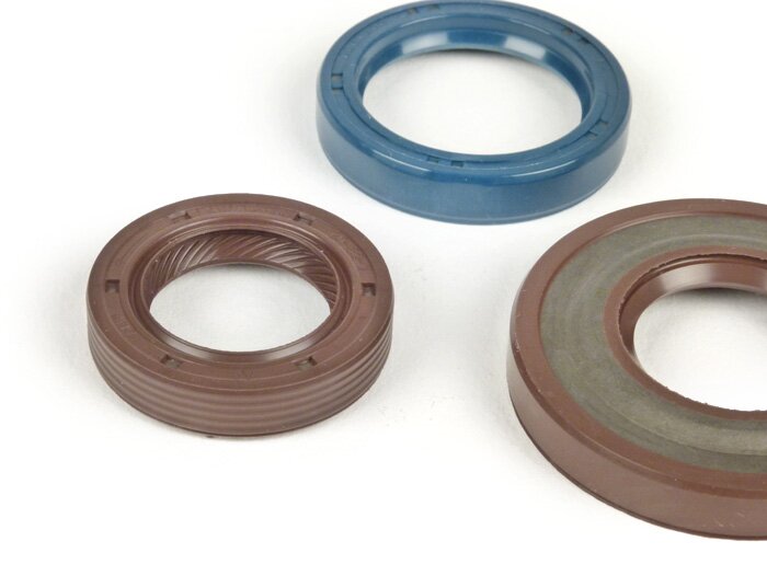 Oil seal set engine -CORTECO FKM- Vespa PK50 XL, PK50 FL2 - (Ø 20mm cone)