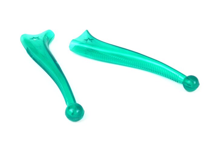 Hendel afdekset voor remhendel/koppelingshendel (spits type) -SPAQ- Vespa Smallframe/Largeframe 1957-1968 - Groen