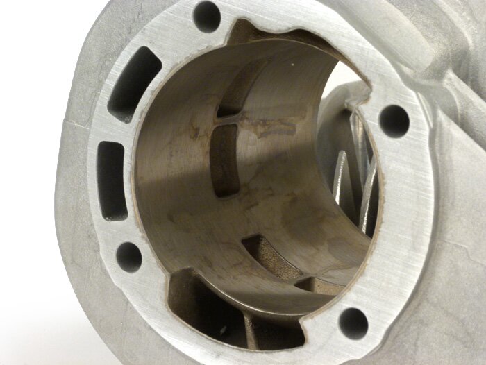 Silinder -QUATTRINI M244, Ø = 72mm, stroke = 60mm, panjang batang penghubung = 126mm, 244 ccm- Vespa Rally200, PX200, Cosa200 - diperlukan poros engkol khusus