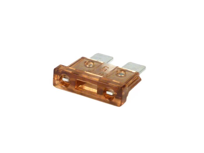 Fusibile -Fusibile piatto (tipo ATO, MIDI, FK2, TF) -5A - ocra