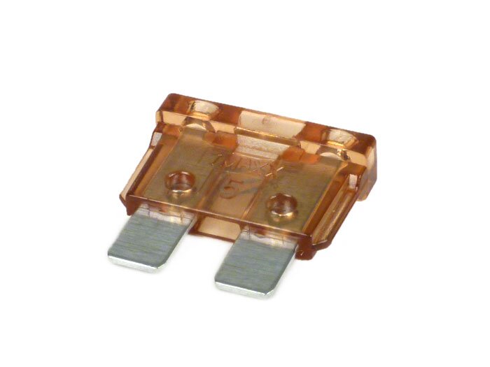 Fusibile -Fusibile piatto (tipo ATO, MIDI, FK2, TF) -5A - ocra