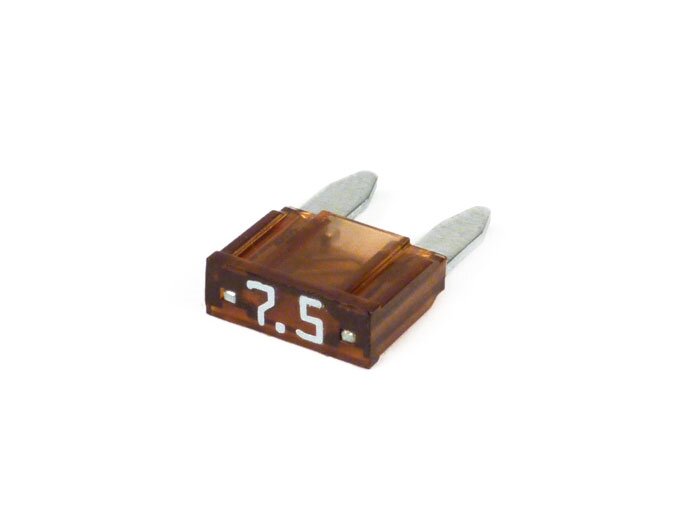 SÄKRING -Flat säkring (typ MINI, FK1) -7,5A - brun