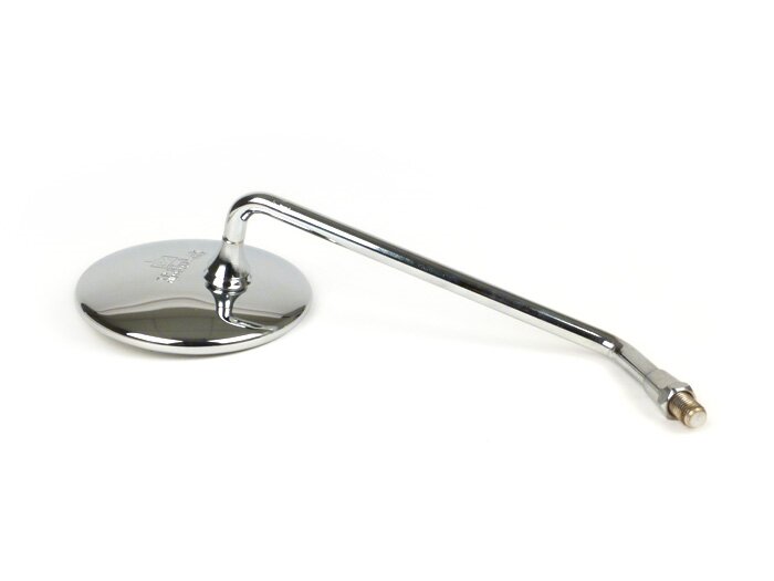 Rétroviseur -CUPPINI sans fixation- Vespa 160mm, Ø=100mm, E2 homologation européenne, M10x1,25mm, chromé - coté droit