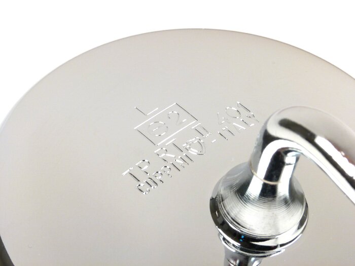 Rétroviseur -CUPPINI sans fixation- Vespa 160mm, Ø=100mm, E2 homologation européenne, M10x1,25mm, chromé - coté droit