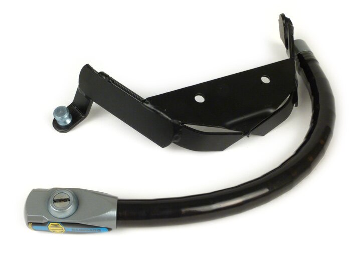 Steering lock -CLM Blindado- Vespa GT125, GT200, GTL125, GTL200, GTS125, GTS250, GTS300, GTV125, GTV250, GTV300 - anti-theft, mounting on handlebar