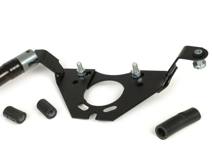 Steering lock -CLM Blindado-Vespa PX, T5 125cc, Sprint, GT, GTR, TS, Rally, Super, GS160, SS180, VNA, VNB, VBA, VBB, GL150 - anti-theft, mounting on handlebar
