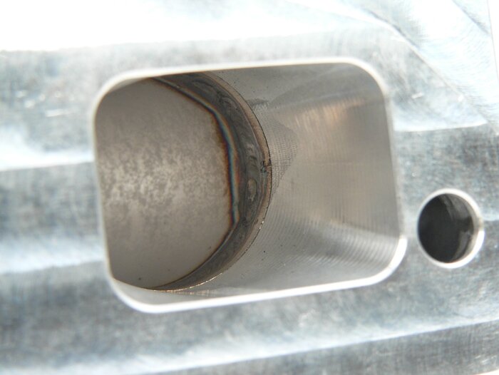 Intake manifold -Katup putar MRP - Vespa Largeframe PX, Rally, Sprint, Cosa, T5 125cc - Øi = 30mm - AW = Ø34mm (karburator Ø28-30mm - PHBH, VHSH, PWK28, TMX30, Smartcarb 26-28)