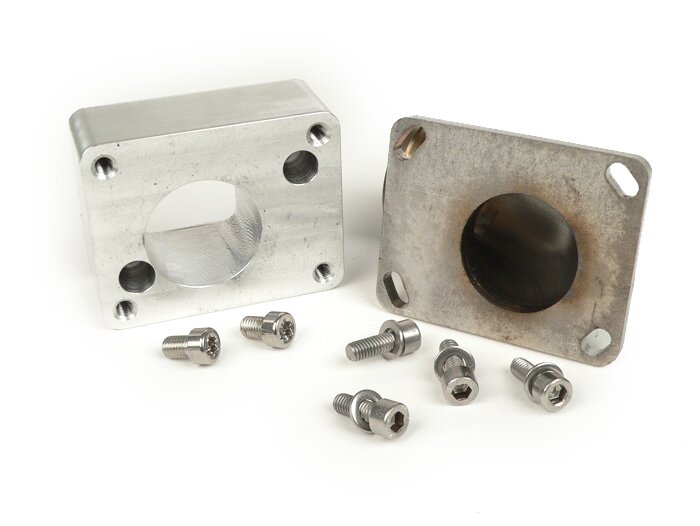 Intake manifold -Katup putar MRP - Vespa Rangka Besar PX, Rally, Sprint, Cosa, T5 125cc - Øi = 36mm - AW = 40mm