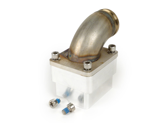 Intake manifold -Diafragma MRP SHORTY- Vespa Largeframe PX, Rally, Sprint, Cosa, T5 125cc - Øi = 36mm - AW = 40mm