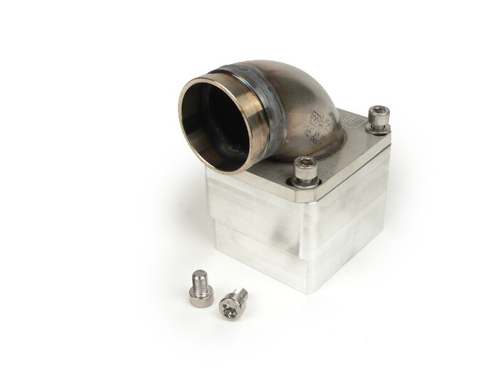 Intake manifold -MRP reed valve LML stainless steel- Vespa Largeframe PX, Rally, Sprint, Cosa, T5 125cc - Øinner=36mm - CS=40mm