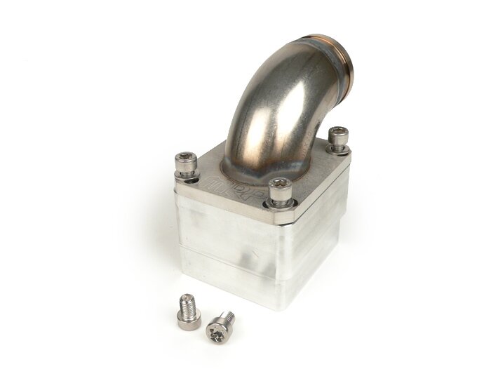 Intake manifold -MRP reed valve LML stainless steel- Vespa Largeframe PX, Rally, Sprint, Cosa, T5 125cc - Øinner=36mm - CS=40mm