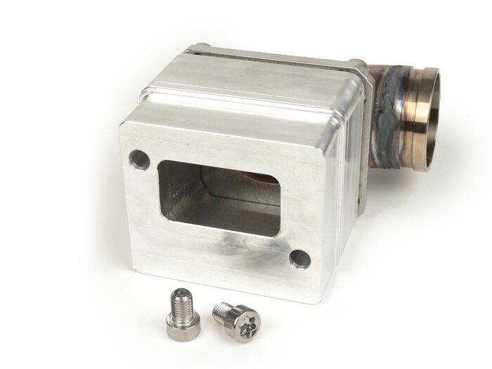 Intake manifold -MRP reed valve LML stainless steel- Vespa Largeframe PX, Rally, Sprint, Cosa, T5 125cc - Øinner=36mm - CS=40mm