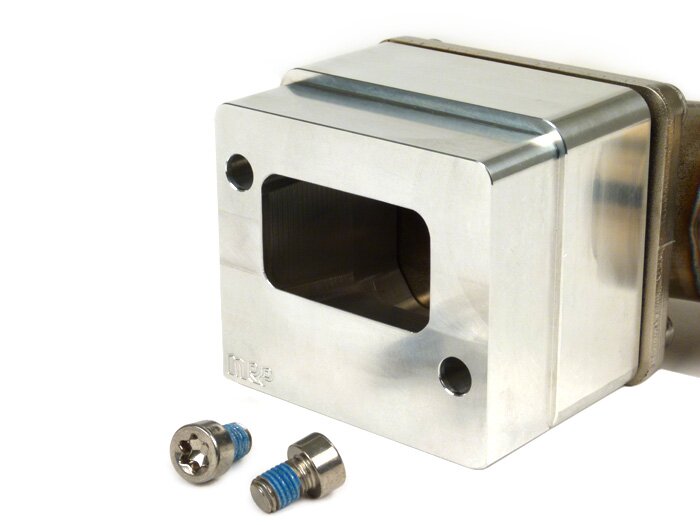 Intake manifold -MRP reed valve LML stainless steel- Vespa Largeframe PX, Rally, Sprint, Cosa, T5 125cc - Øinner=38mm - CS=45mm