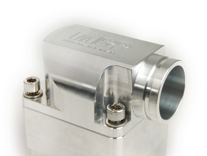 Colector de admisión -MRP diafragma CNC LML- Vespa Largeframe PX, Rally, Sprint, Cosa, T5 125cc - Øi=30mm - AW=Ø34mm (carburador Ø28-30mm - PHBH, VHSH, PWK28, TMX30, Smartcarb 26-28)
