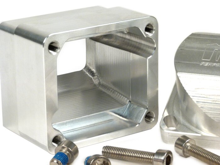 Intake manifold -MRP reed valve CNC LML- Vespa Largeframe PX, Rally, Sprint, Cosa, T5 125cc - Øinner=35mm - CS=40mm