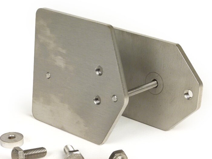 Kit support CDI/régulateur de tension -TD-Customs- Lambretta LI (série 3), LIS, SX, TV (série 3), DL, GP - pour allumage électronique