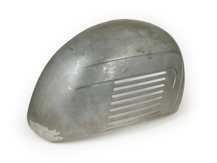 Side panel set -PREMIUM QUALITÄT- Conversion Vespa P-range to GS160 appearance - oiled bare metall
