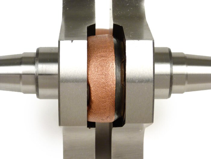 Poros engkol -TAMENI Standar (pemasukan langsung) langkah 57mm- Motovespa GT 160 (09C)