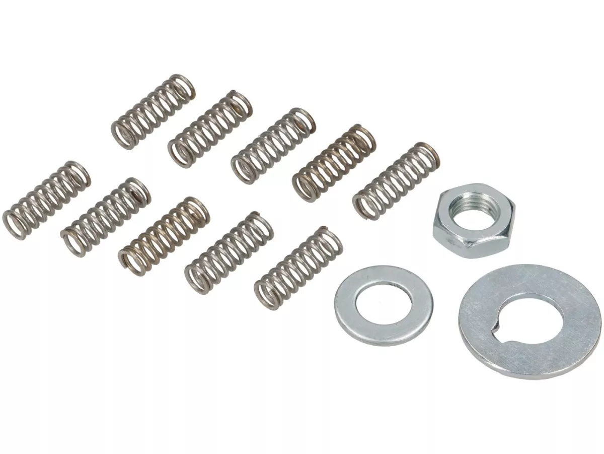 Koppeling -BENELLI 10 Molle ERGAL 5-disc- Type Cosa2/FL- Vespa Cosa2 125 (VNR2T), Cosa2 150 (VLR1T), Cosa2 200 (VSR1T), PX 125 (1995-), PX 150 (1995-), PX 200 (1995-) - zonder koppeltandwiel