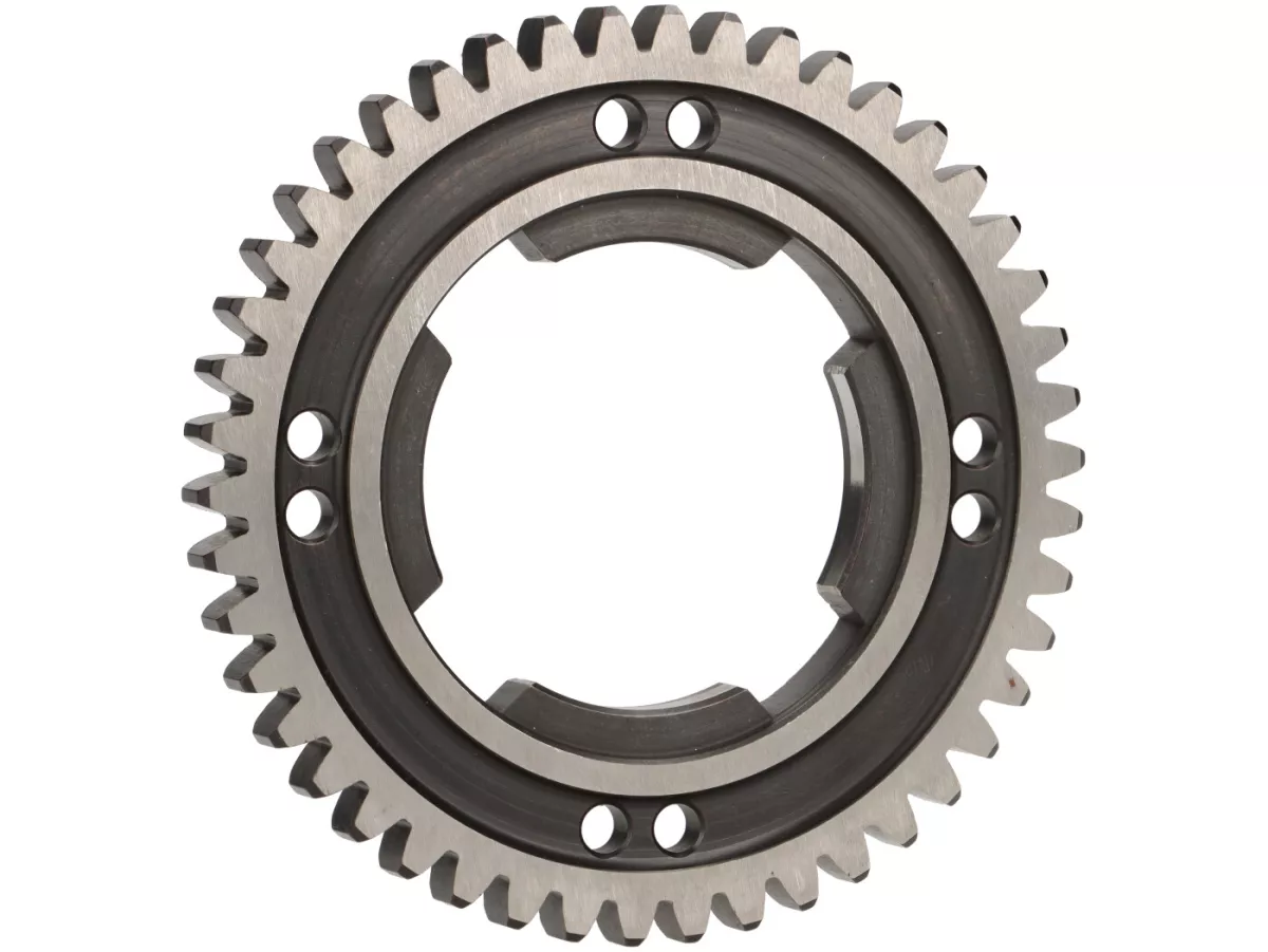 Växel 4 -BGM PRO, 4-växlad växellåda- Vespa PK S, PK XL1, PK XL2, ETS, V50 (V5A1T från nr 69444), Special (V5B3T från nr 94315), Elestart (V5B4T från nr 1514), PV125 (VMA2T från nr 150203), ET3 (VMB1T från nr 8161) - 46 tänder (std)