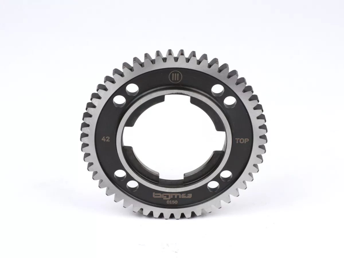 Växel 3 -BGM PRO, 4-växlad växellåda- Vespa PK S, PK XL1, PK XL2, ETS, V50 (V5A1T från nr 69444), Special (V5B3T från nr 94315), Elestart (V5B4T från nr 1514), PV125 (VMA2T från nr 150203), ET3 (VMB1T från nr 8161) - 50 tänder (std)
