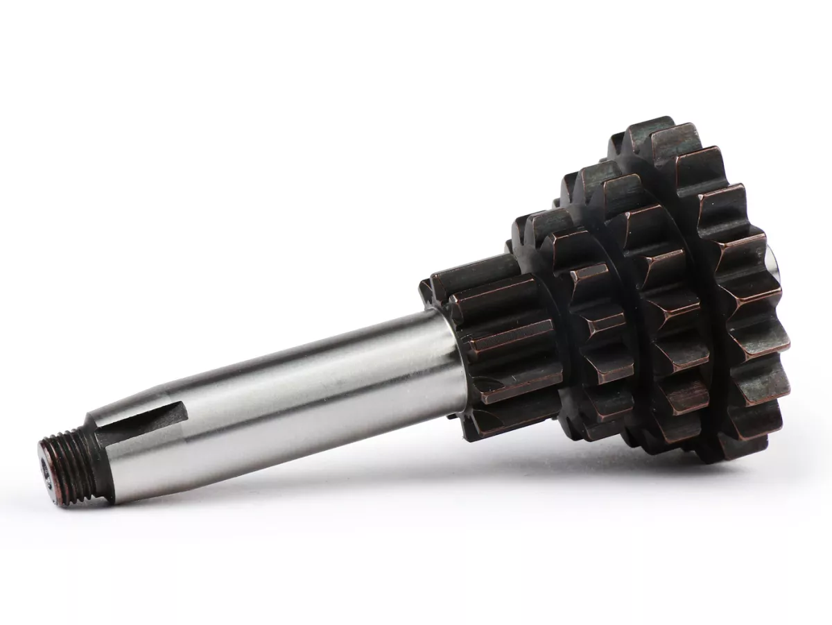 Toma de fuerza -BGM PRO Sport- Vespa V50, PV125, ET3, PK50, PK80, PK125 S-XL - 10-14-17-20 dientes (usado con caja de cambios original, tercera marcha corta, cuarta marcha extra corta)