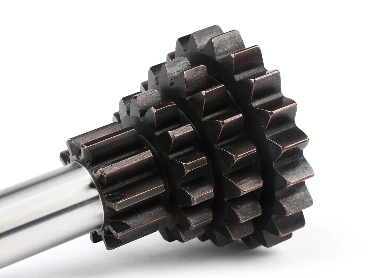 Toma de fuerza -BGM PRO Sport- Vespa V50, PV125, ET3, PK50, PK80, PK125 S-XL - 10-14-17-20 dientes (usado con caja de cambios original, tercera marcha corta, cuarta marcha extra corta)