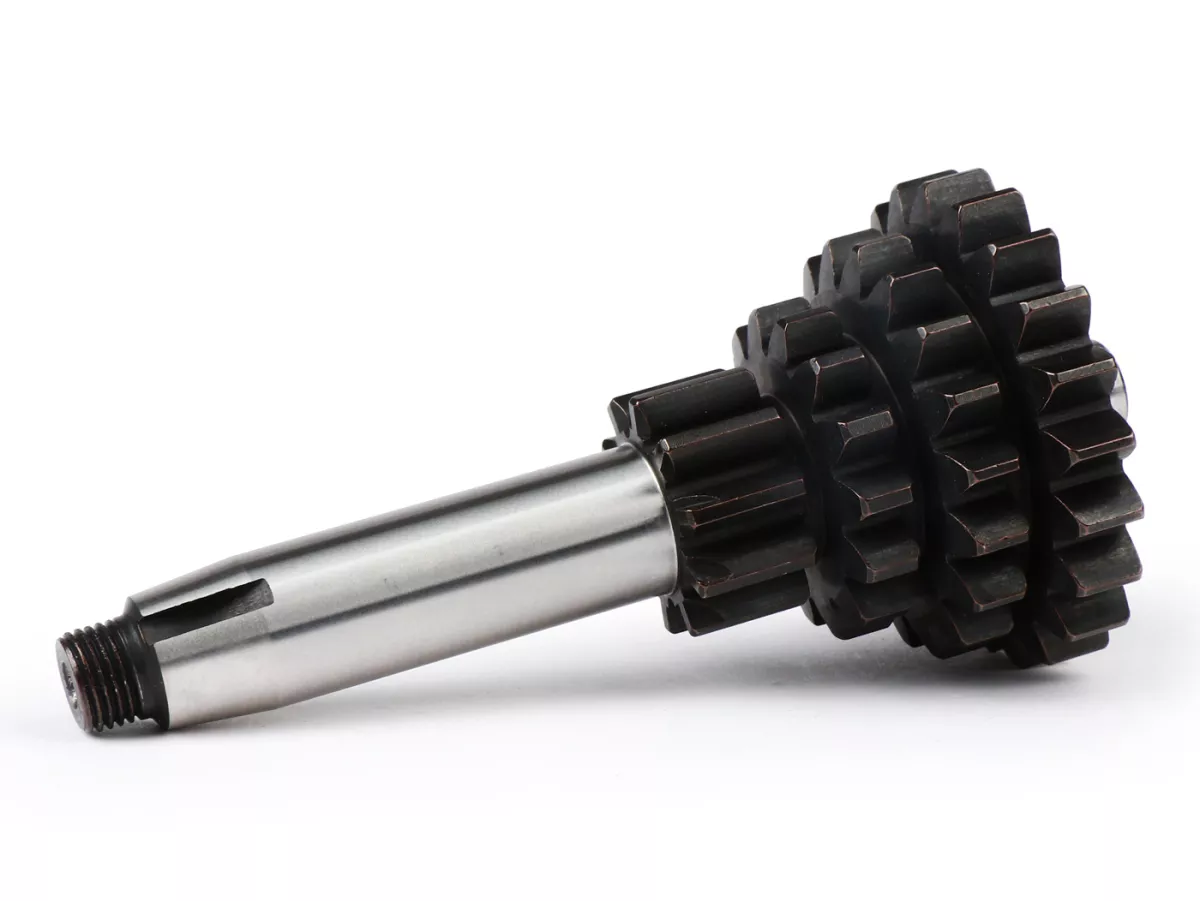 Gear cluster -BGM PRO Touring- Vespa V50, PV125, ET3, PK50, PK80, PK125 S-XL - 10-14-18-21 teeth (used with genuine gear box, short 4th gear)