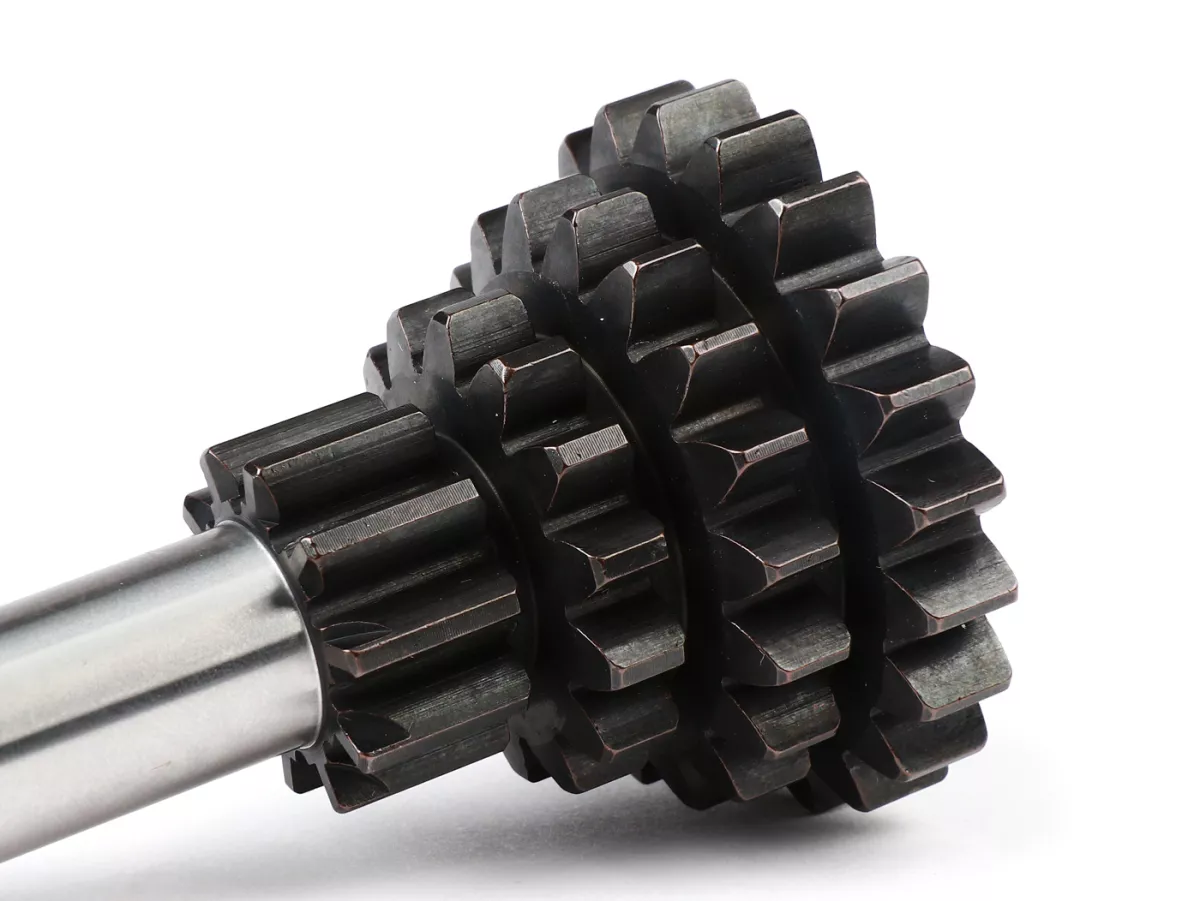 Gear cluster -BGM PRO Touring- Vespa V50, PV125, ET3, PK50, PK80, PK125 S-XL - 10-14-18-21 teeth (used with genuine gear box, short 4th gear)