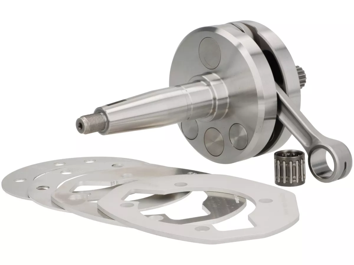 Vilebrequin -bgm PRO HPC Competition by PRIMATIST course de 60mm, bielle de 110mm- Lambretta DL/GP 125cc, 175cc, 200cc, 225cc, 250cc