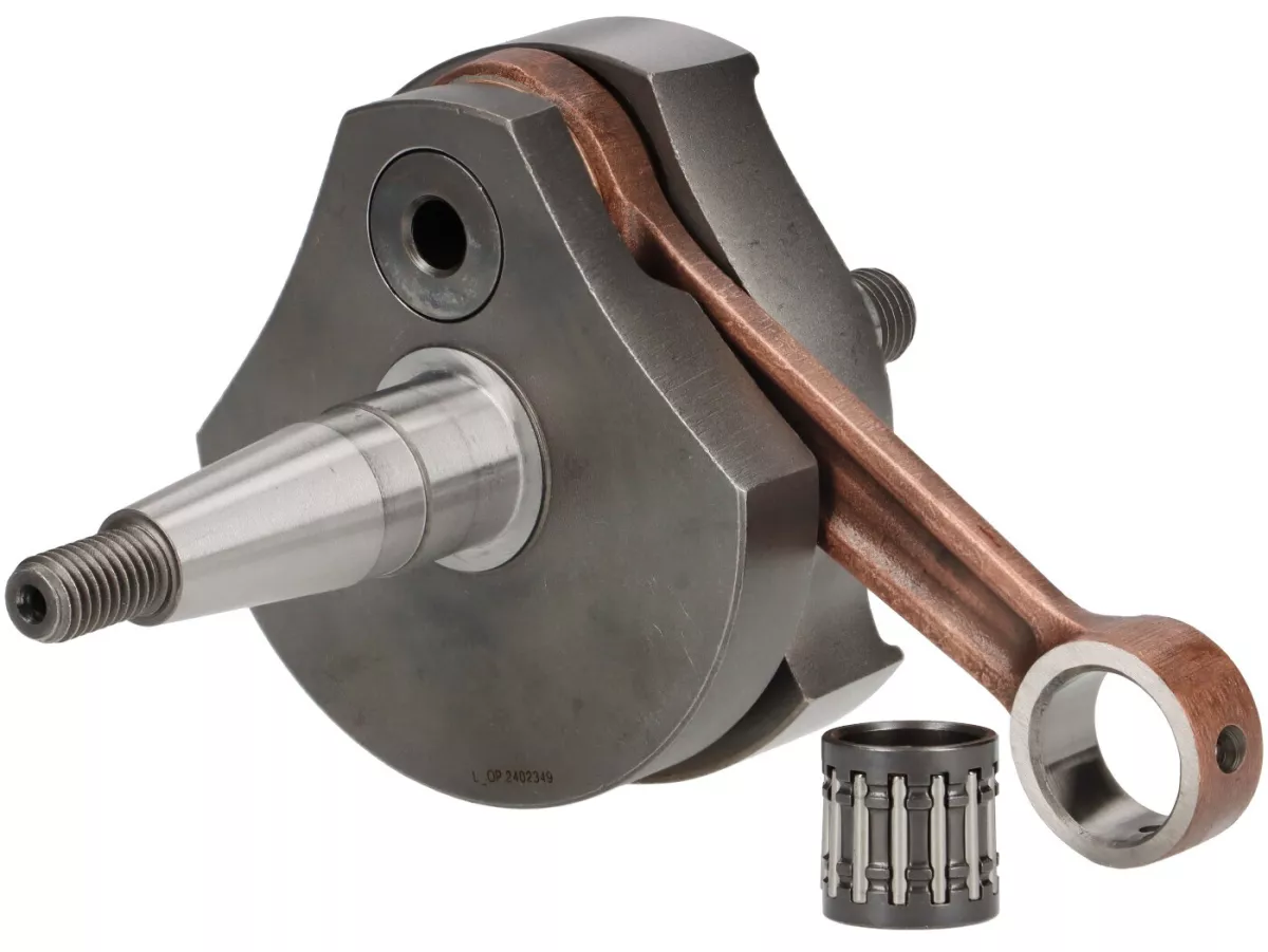 Albero motore -BGM ORIGINAL Standard (cursore rotante)- Vespa PV125, ET3 125, PK80 S, PK125 S (cono Ø 19mm)